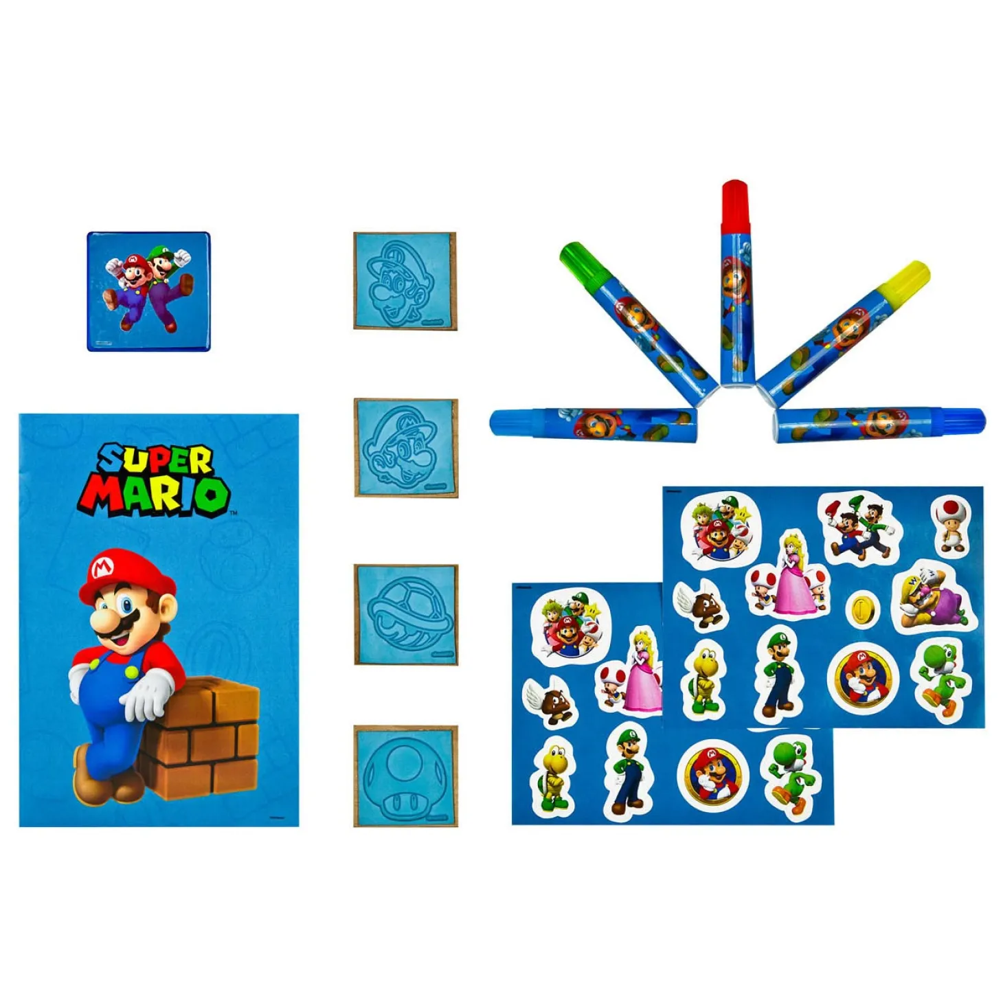 Super Mario Mega Stempelset