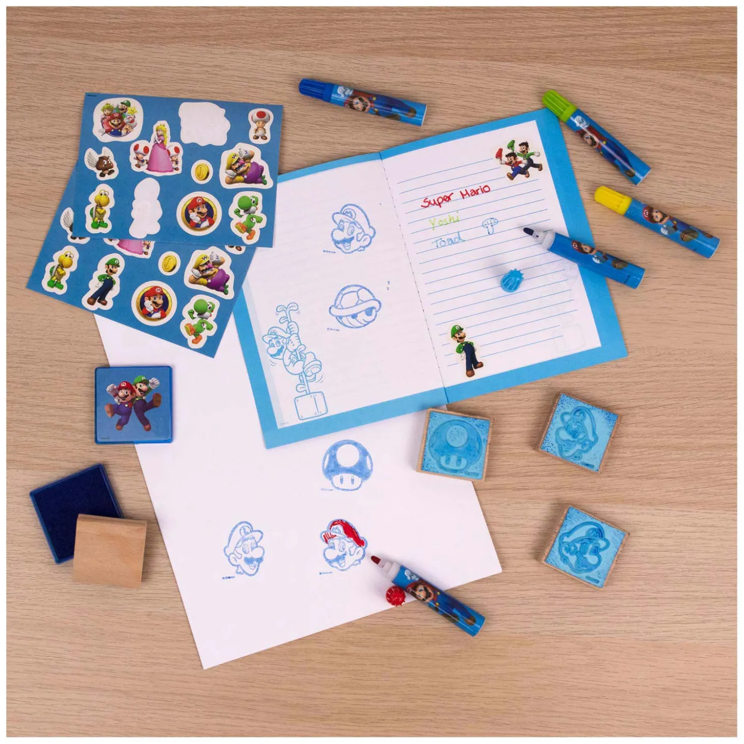 Super Mario Mega Stempelset
