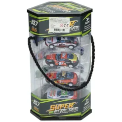 Super Metal Car Pull Back Set - 12-Pack