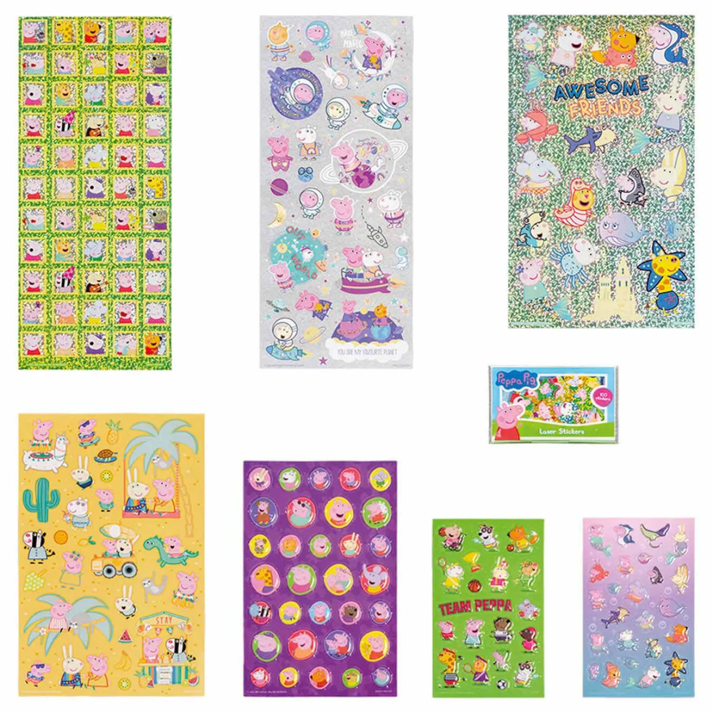 Super Stickerset - Peppa Pig