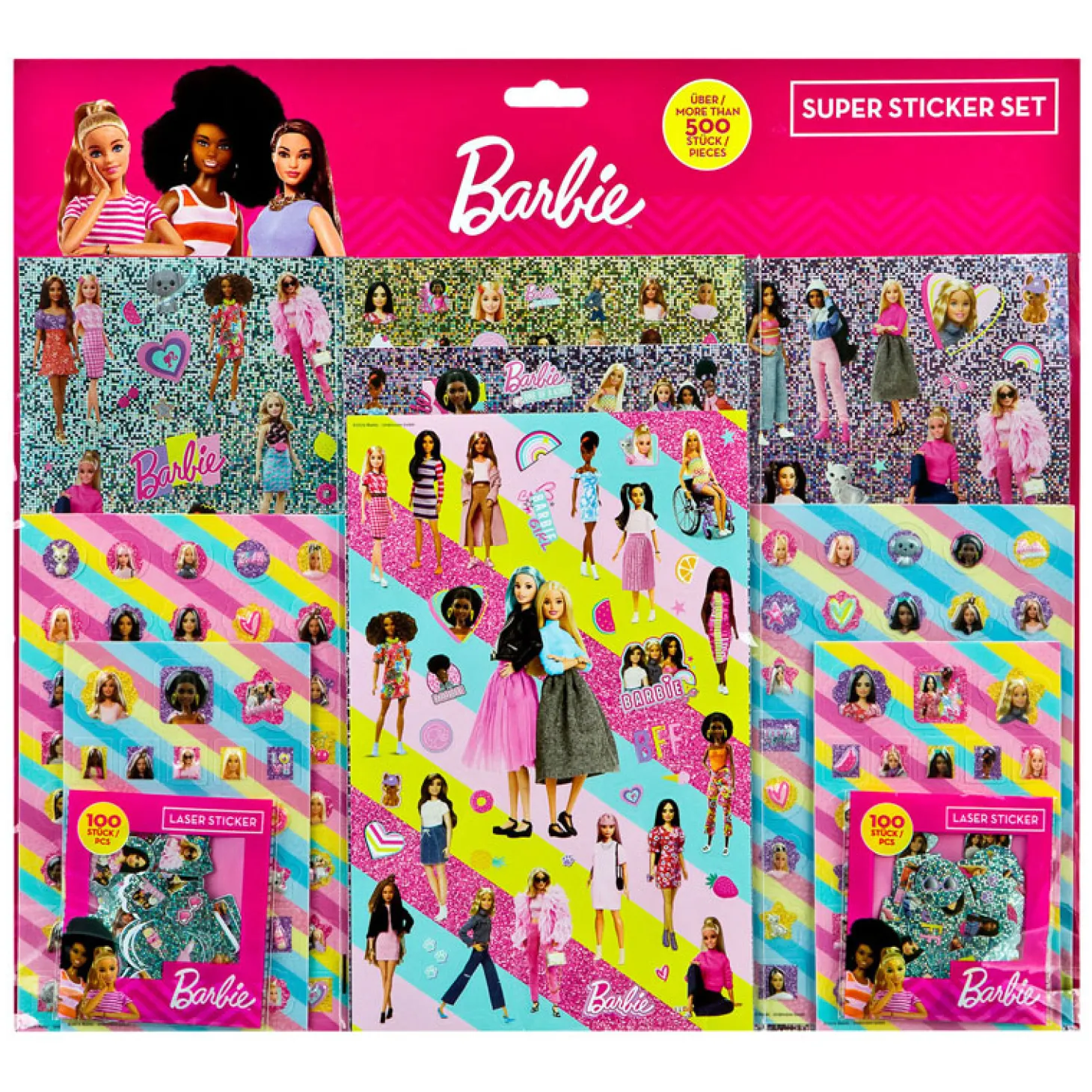 Super Stickerset Barbie