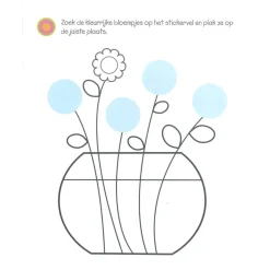 Superleuk Kleur- en Stickerboek voor de Allerkleinsten