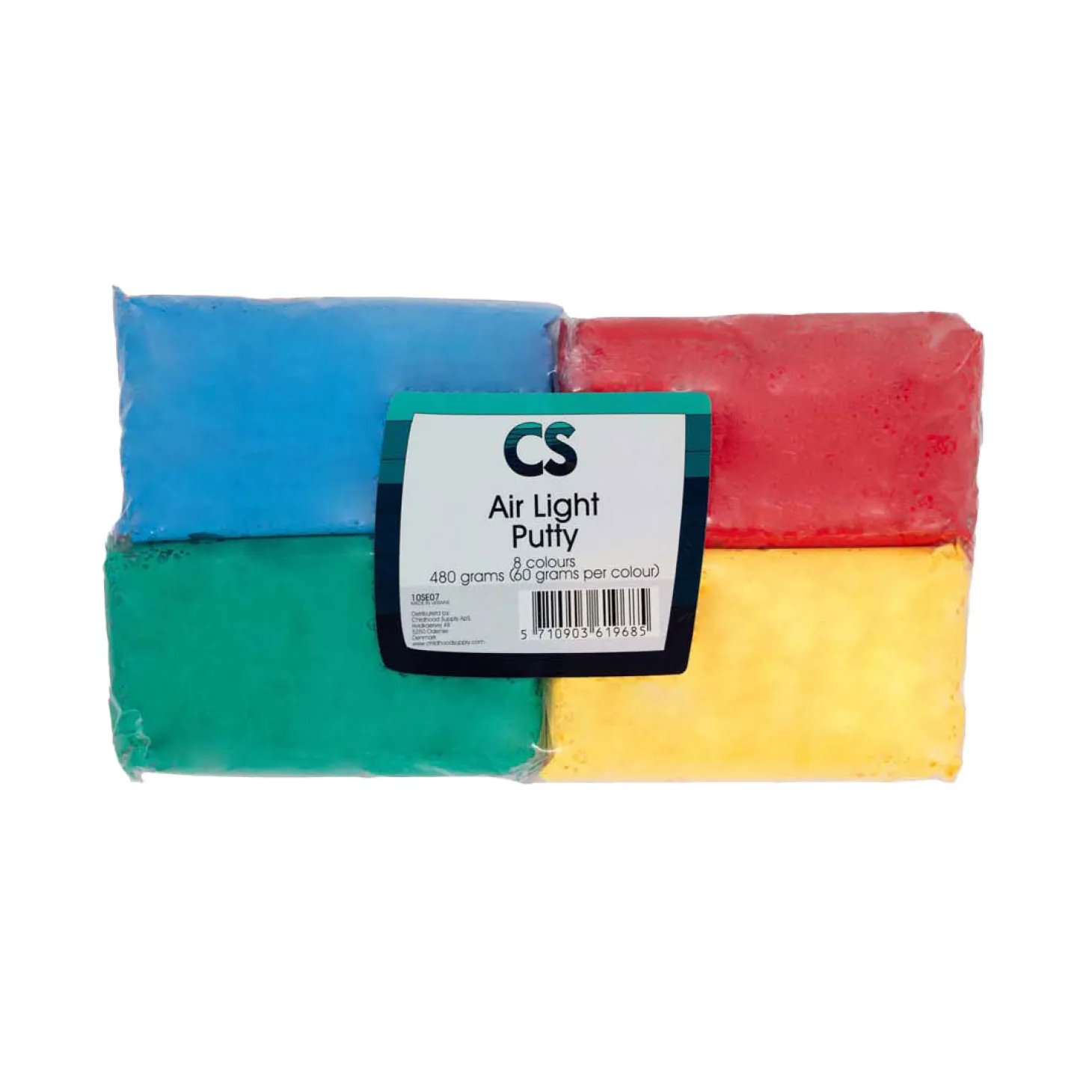 Superlichte Boetseerklei - 8 Kleuren