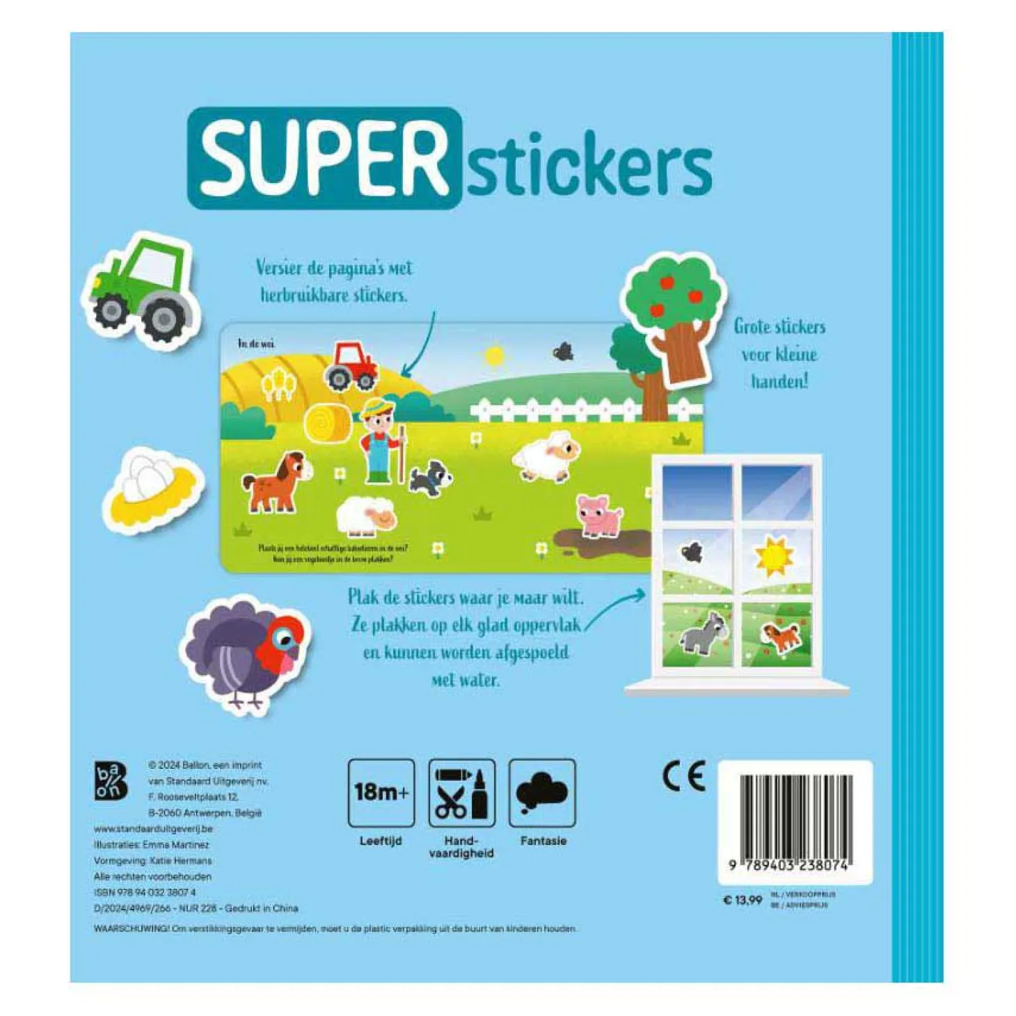 Superstickers - Boerderij 18m+