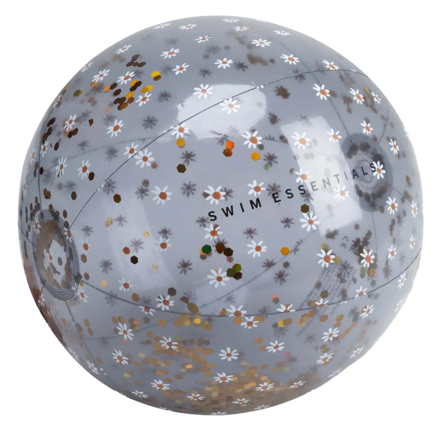 Swim Essentials - Daisy Flowers Strandbal, 51cm