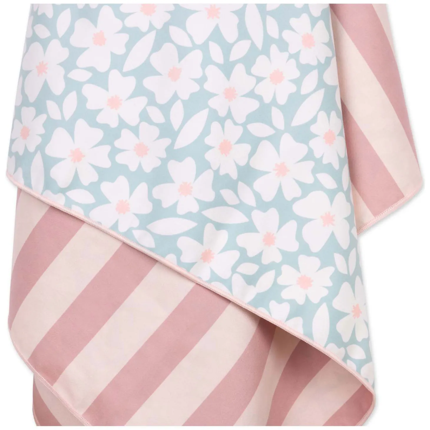 Swim Essentials - Florish Green Strandlaken, 180x90cm