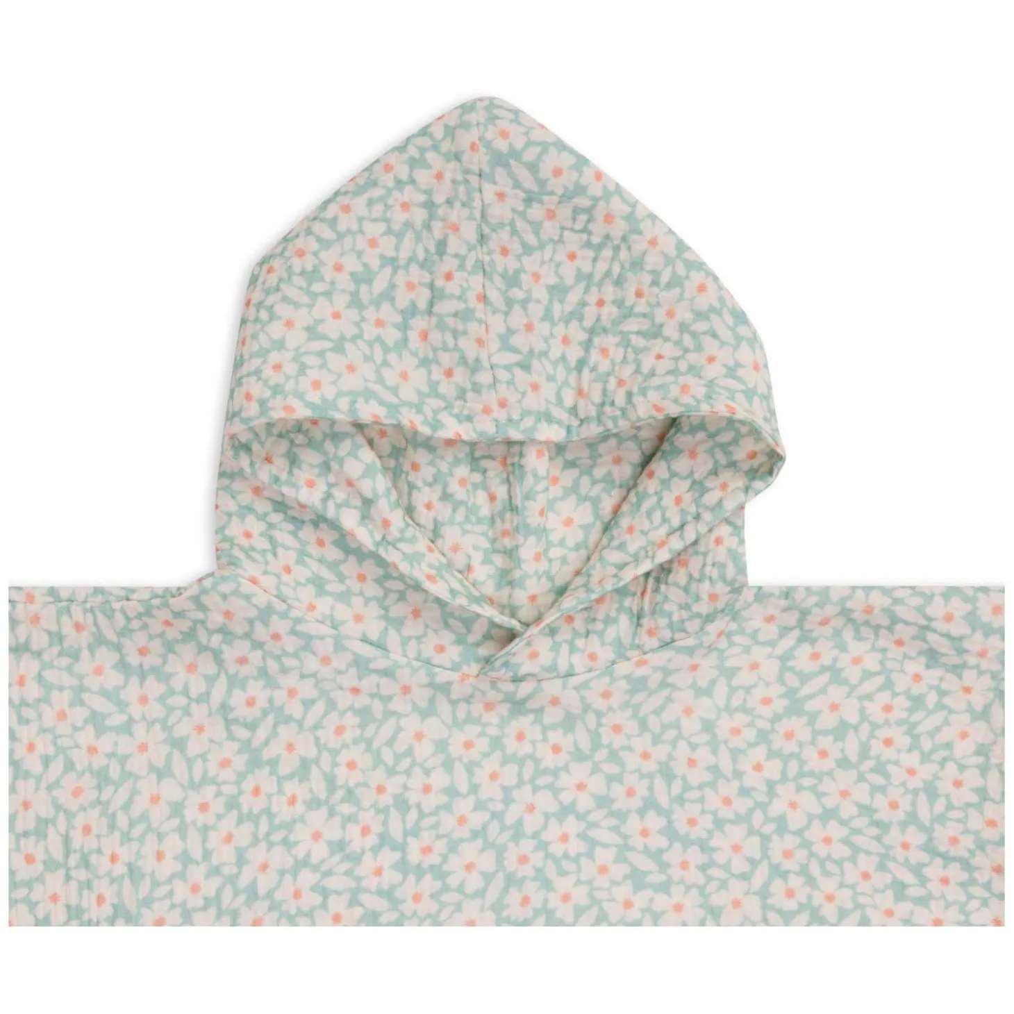 Swim Essentials - Florish Green Poncho, 55x50cm