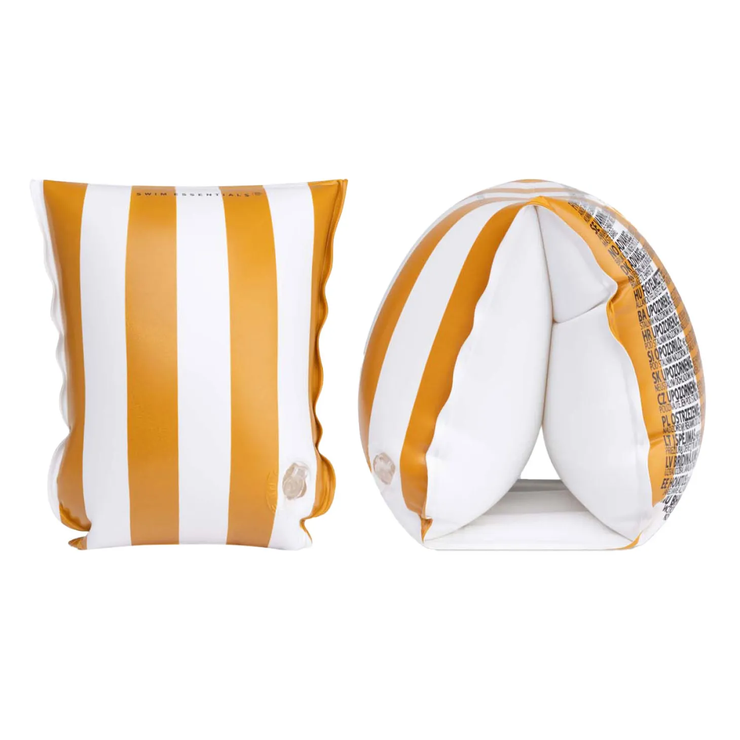 Swim Essentials - Flow Bruin Wit Zwembandjes, 2-6 Jaar