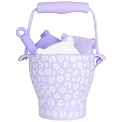 Swim Essentials - Leopard Lila Strandset Silicoon, 5dlg.