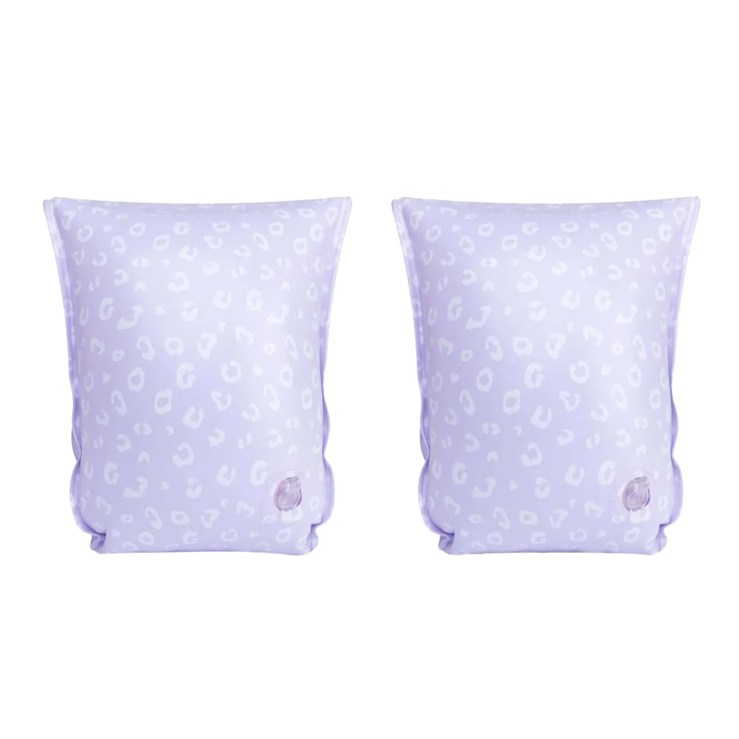 Swim Essentials - Lila Leopard Zwembandjes, 2-6 Jaar