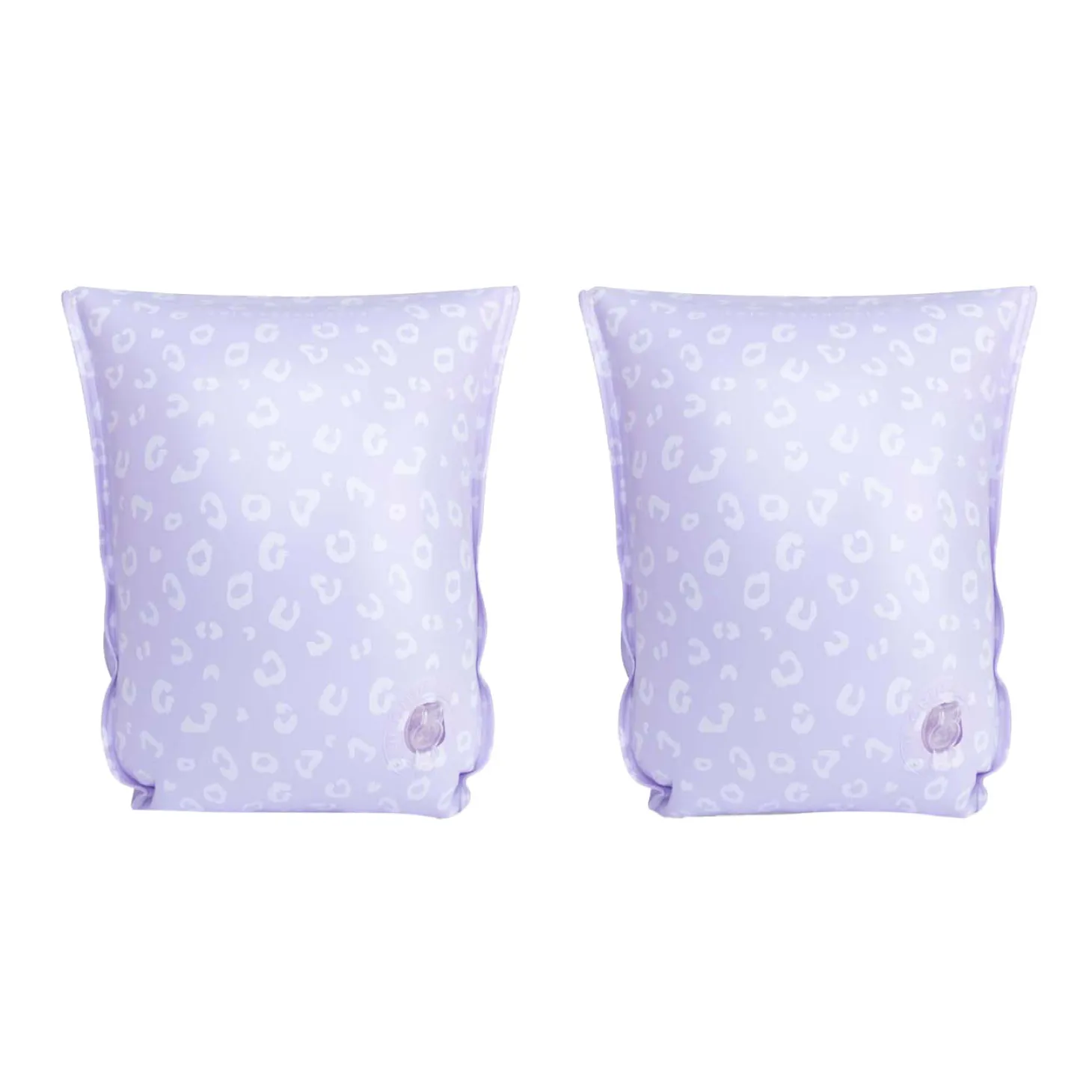 Swim Essentials - Lila Leopard Zwembandjes, 0-2 Jaar