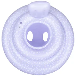 Swim Essentials Baby Zwemzitje Luipaard Lila, 0-1 jaar