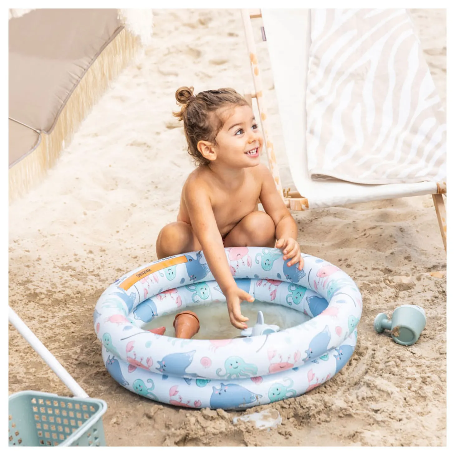 Swim Essentials Baby Zwembad Zeedieren, 60cm