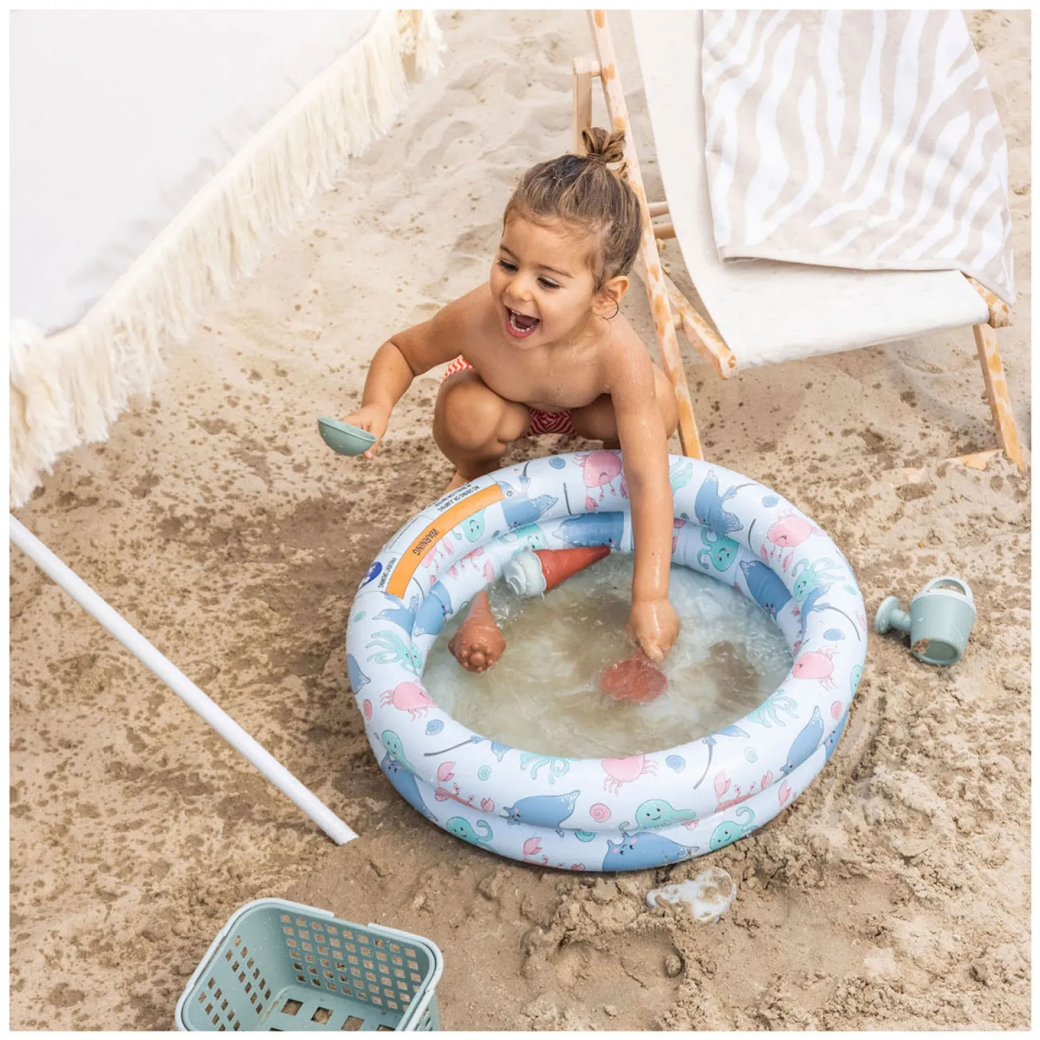 Swim Essentials Baby Zwembad Zeedieren, 60cm
