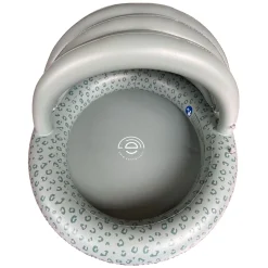 Swim Essentials Kinderzwembad met Zonnescherm Luipaard Groen