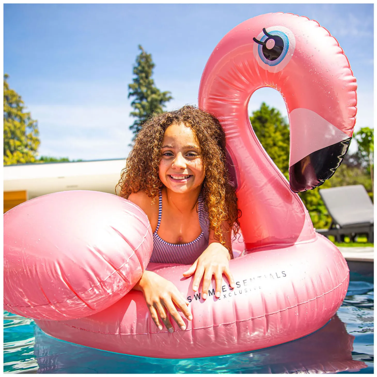 Swim Essentials Luchtbed Flamingo
