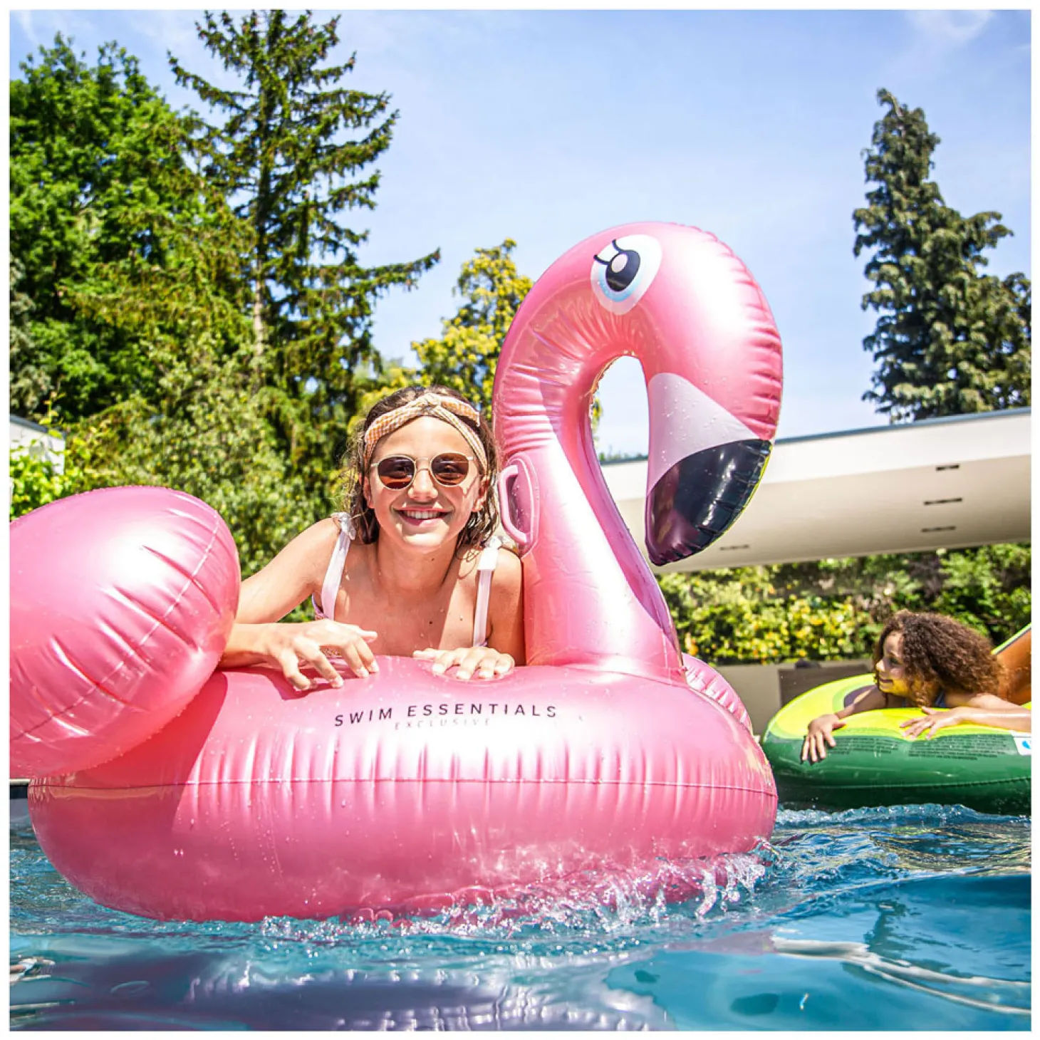 Swim Essentials Luchtbed Flamingo