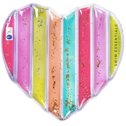 Swim Essentials Luchtbed Regenboog Hart