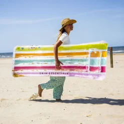 Swim Essentials Luxe Luchtbed Regenboog