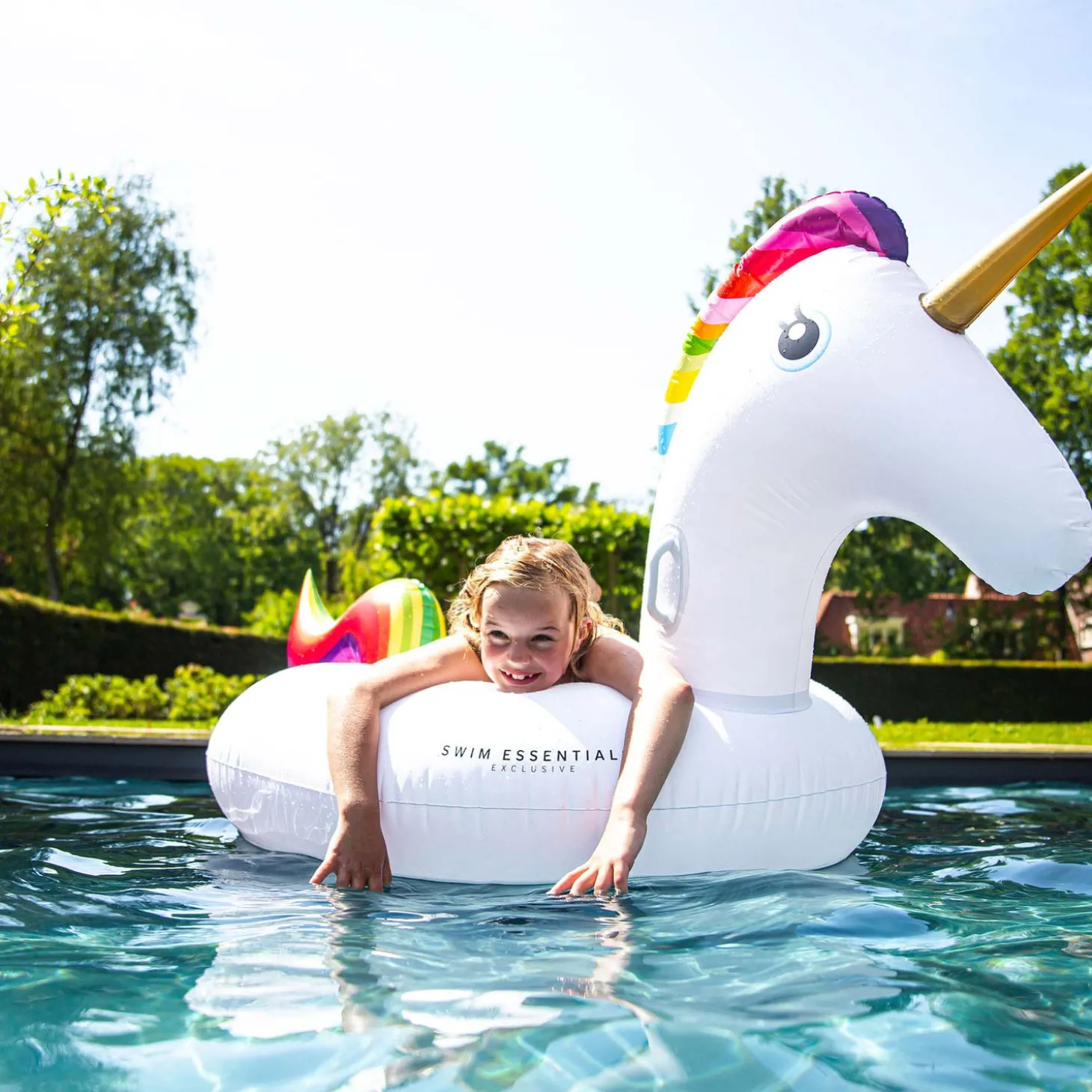 Swim Essentials Opblaasbare Eenhoorn, 150cm