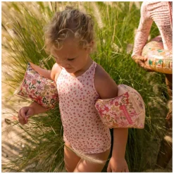 Swim Essentials Pink Blossom - Zwembandjes Bloemen 0-2 jaar