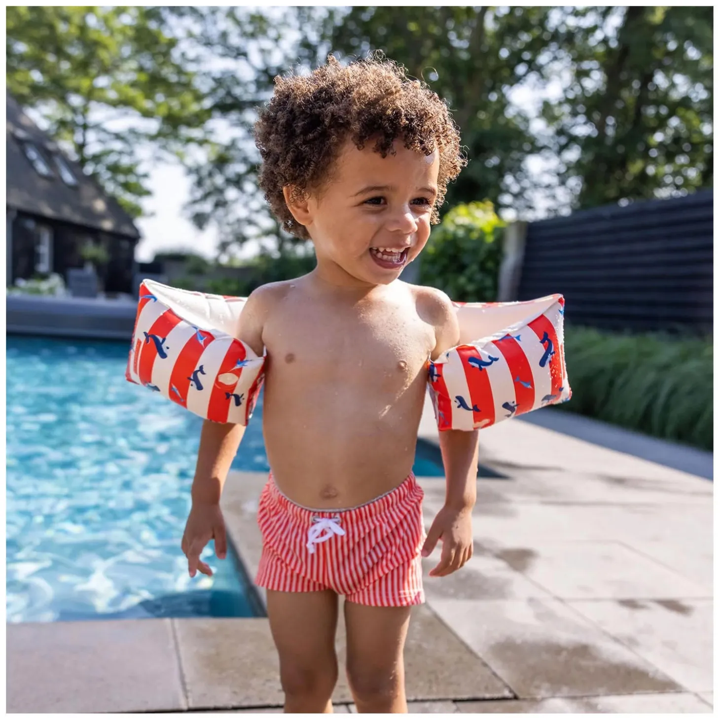 Swim Essentials Zwembandjes Walvis, 0-2 jaar