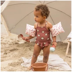 Swim Essentials Zwembandjes Old Pink Panterprint, 2-6 jaar