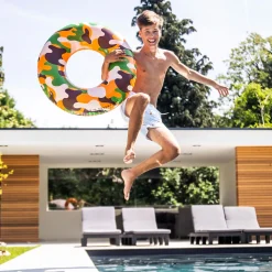 Swim Essentials Zwemring Camouflage, 90cm