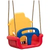 Swingking Groeischommel Geel/Rood/Blauw