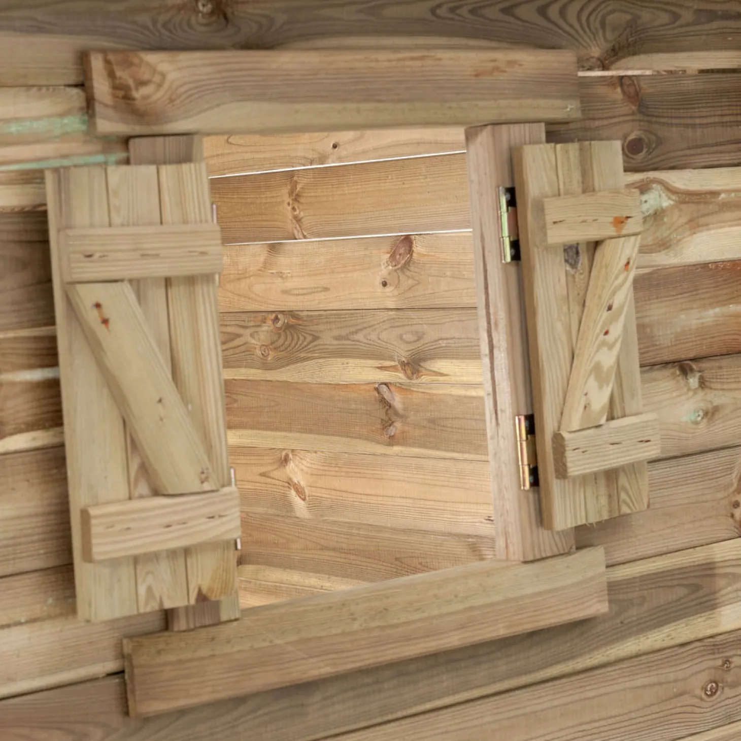 Swingking Houten Kinderhuis - Louise