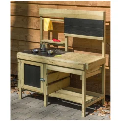 Swingking Houten Speelkeuken voor Buiten