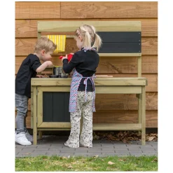 Swingking Houten Speelkeuken voor Buiten