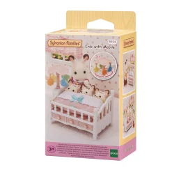 Sylvanian Families 5534 Bed voor Drieling met Mobiel
