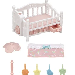 Sylvanian Families 5534 Bed voor Drieling met Mobiel