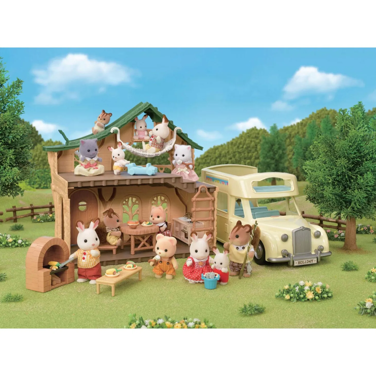 Sylvanian Families 5451 Blokhut aan het Meer
