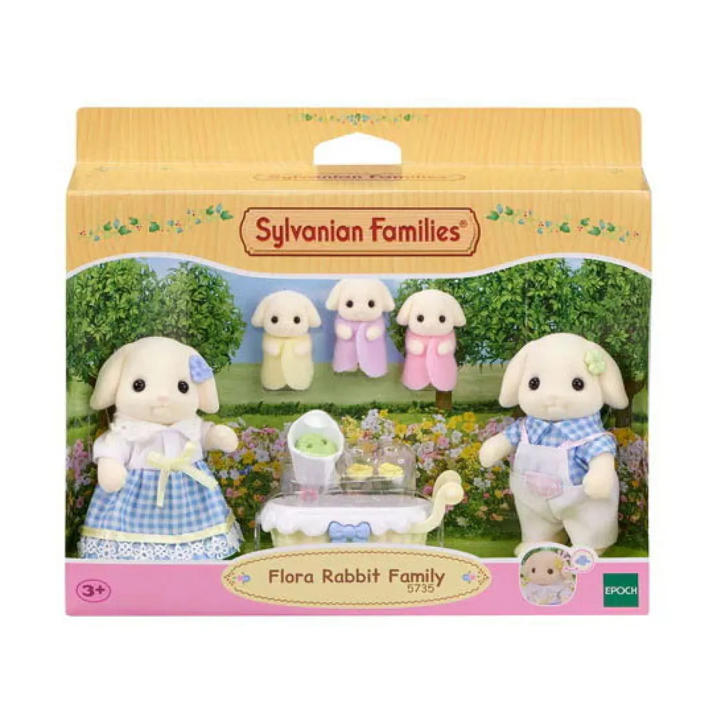 Sylvanian Families 5735 Familie Bloemen Hangoor Konijn