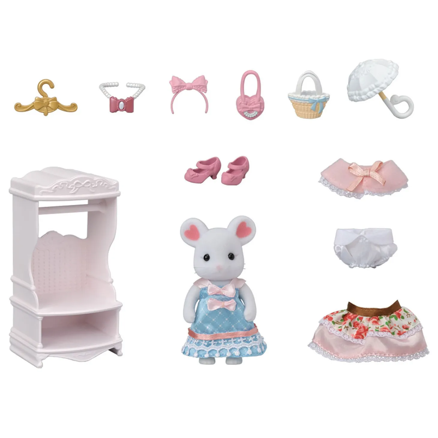 Sylvanian Families 5540 Fashion playset- Marshmallow muis