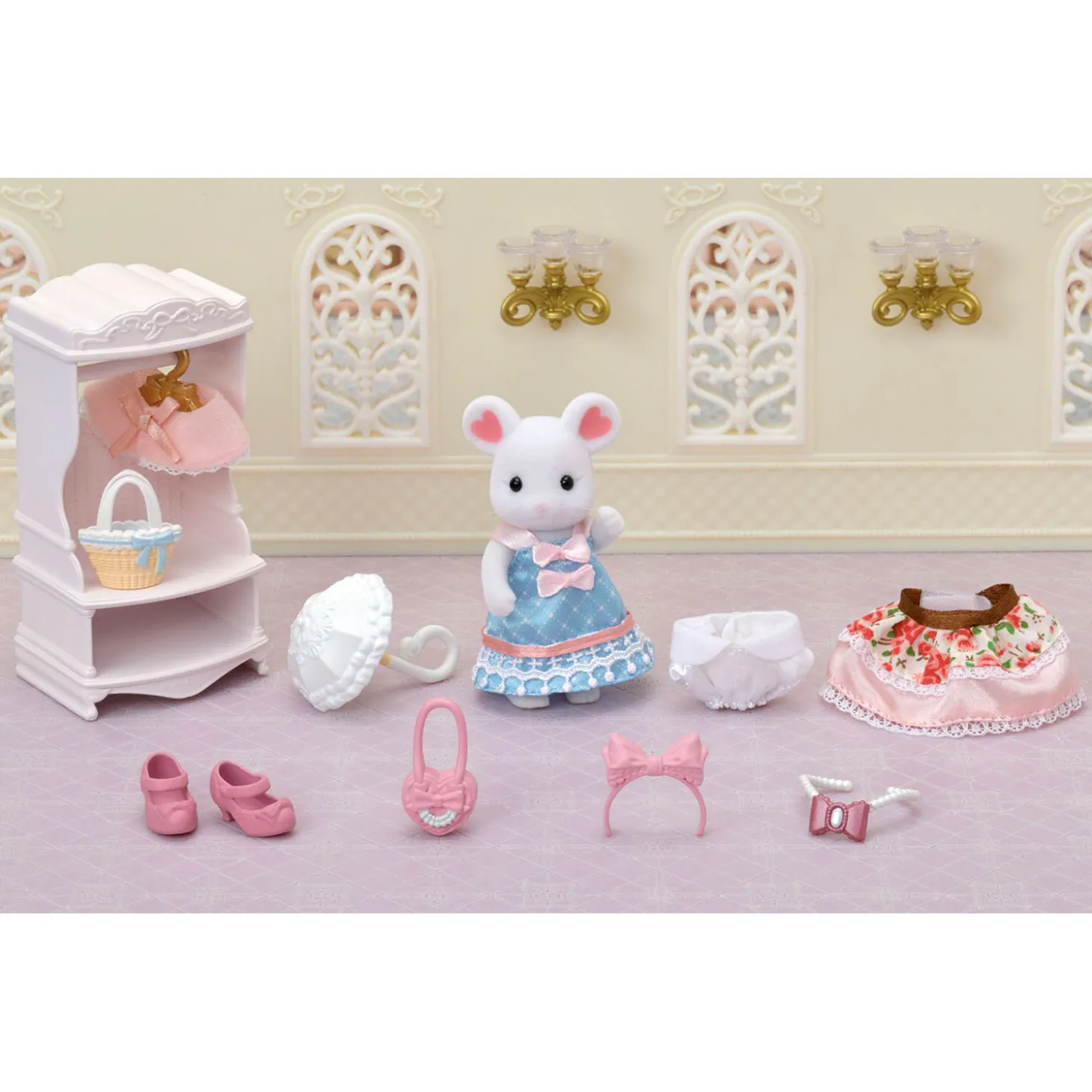 Sylvanian Families 5540 Fashion playset- Marshmallow muis