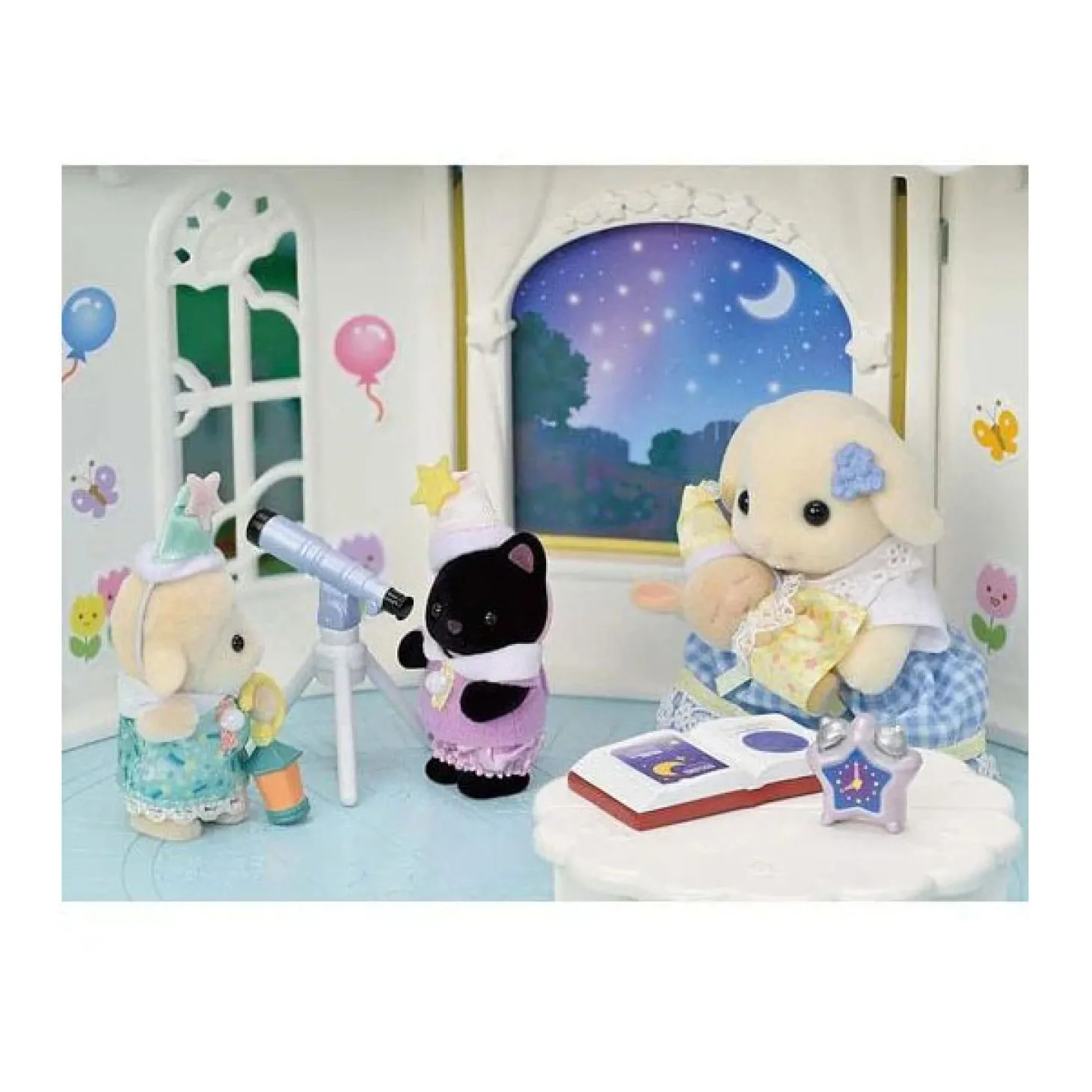 Sylvanian Families 5750 Trio Peutervriendjes - Pyjama Party