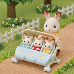 Sylvanian Families 5533 Wandelwagen Drieling