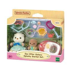 Sylvanian Families 5804 Zeeotter Zussen Splashy Snorkel set