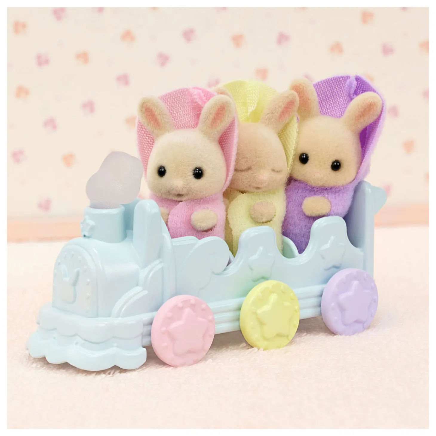 Sylvanian Families Drieling Baby konijn Badspeelset