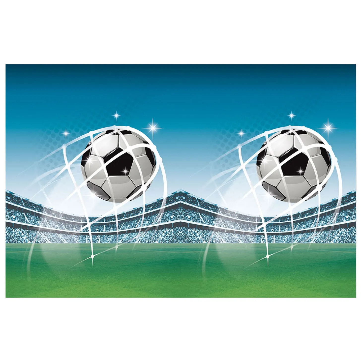 Tafelkleed Voetbal Fans, 120x180cm