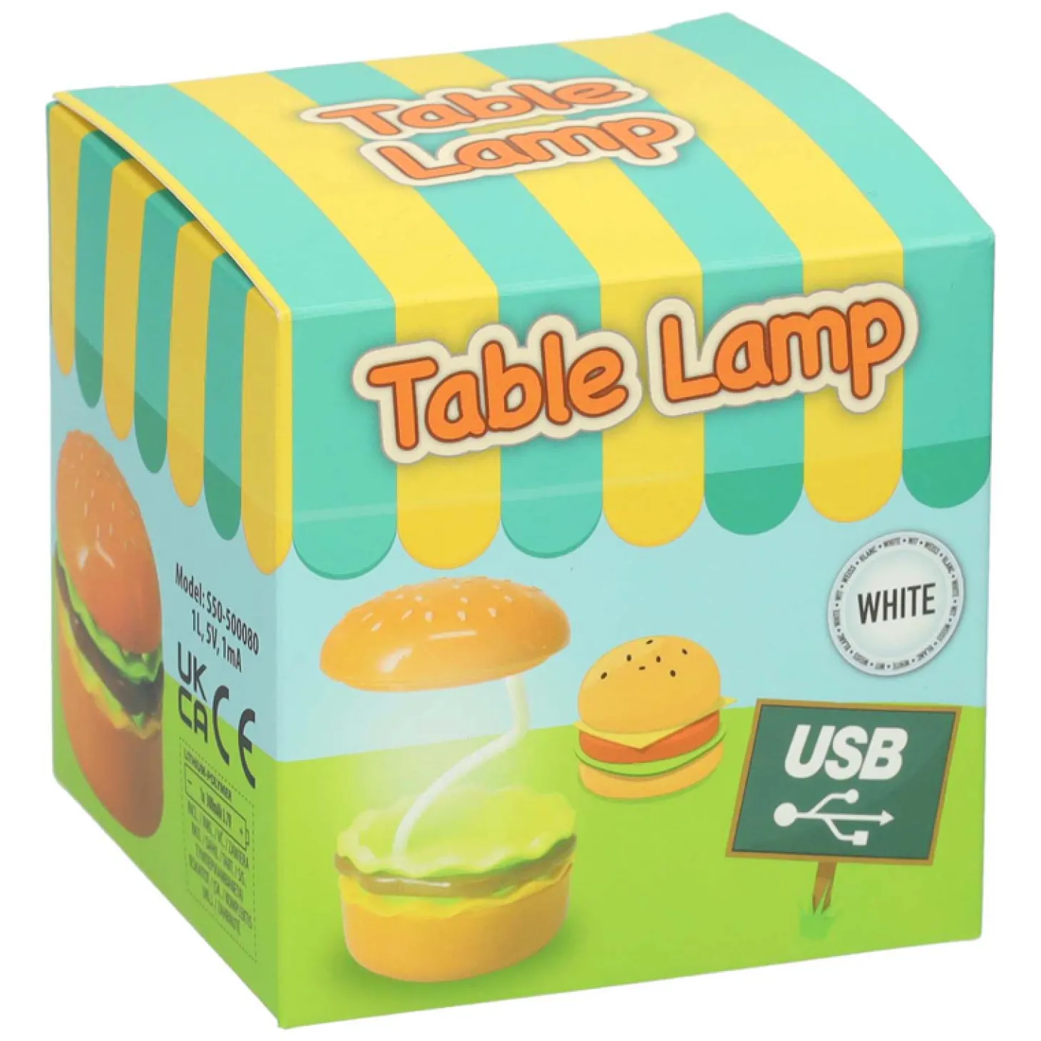 Tafellamp Burger - 7,5x14cm
