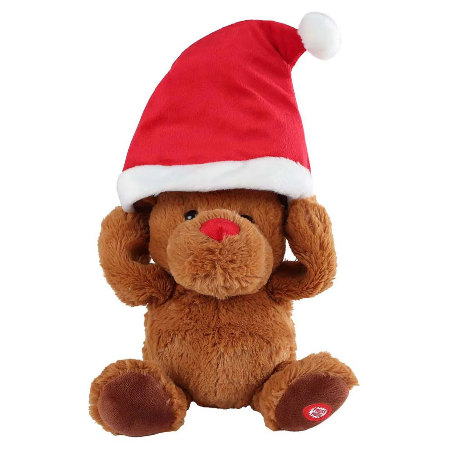 Take Me Home Dansend Rendier met Kerstmuts en Muziek