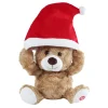 Take Me Home Dansende Beer met Kerstmuts en Muziek