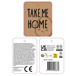 Take Me Home Eekhoorn Knuffel Pluche, 15cm