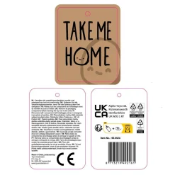 Take Me Home Egel Knuffel Pluche Staand, 16cm