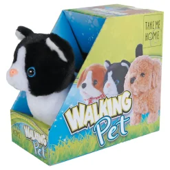 Take Me Home Interactieve Looppoes Zwart Wit, 15,5cm