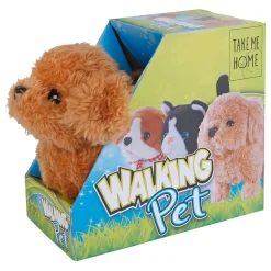 Take Me Home Interactieve Loophond Bruin, 15,5cm